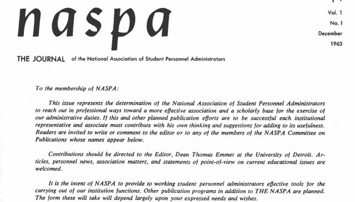 1963 Naspa Journal