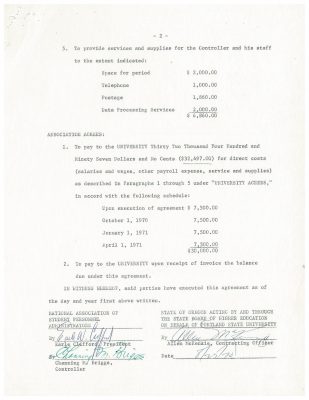 Contract Between Naspa And Portland State 2